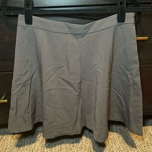 Gray skater skirt